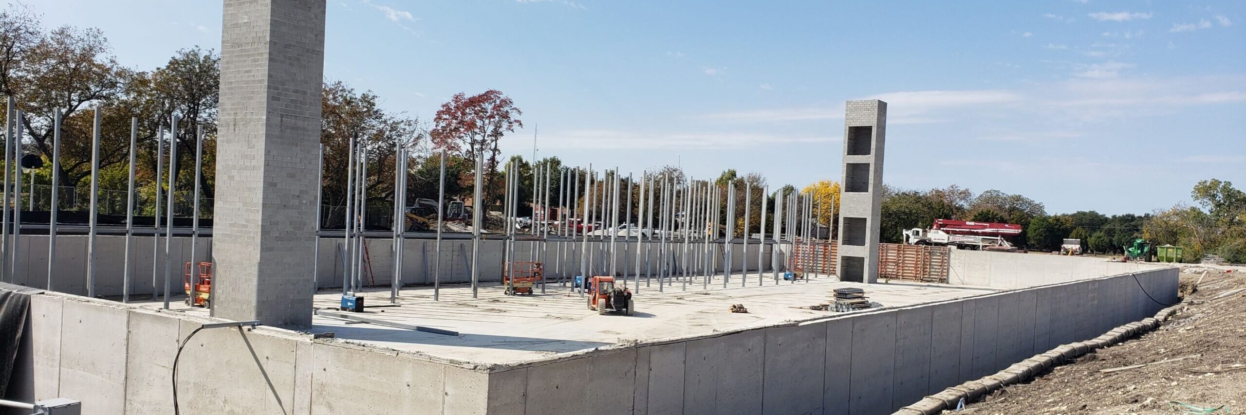 Storage concrete project