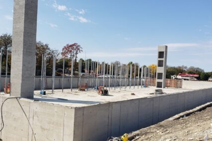 Storage concrete project