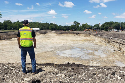 Storage concrete project