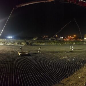 Storage concrete project