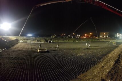 Storage concrete project