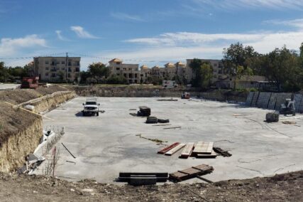 Storage concrete project