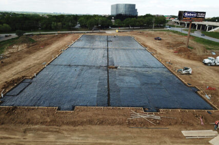 Storage concrete project