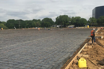 Storage concrete project