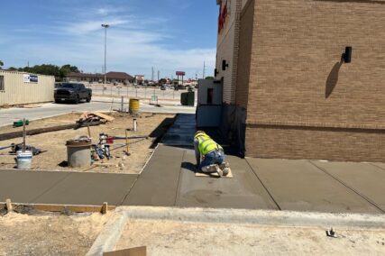 Restaurant concrete project