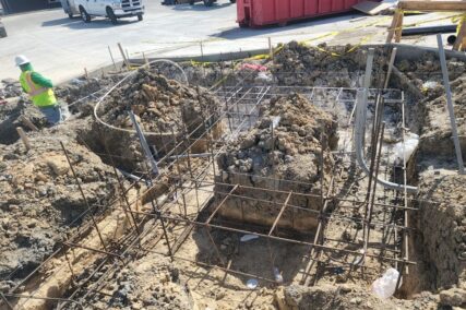 Restaurant concrete project