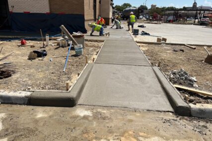 Restaurant concrete project