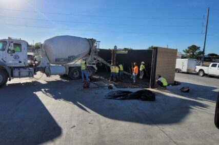 Restaurant concrete project