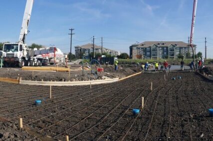 Retail concrete project