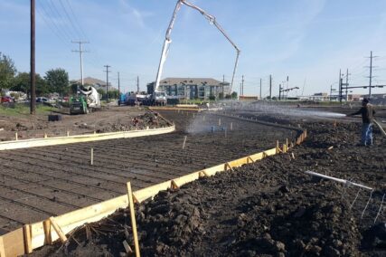 Retail concrete project