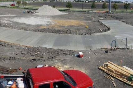 Retail concrete project