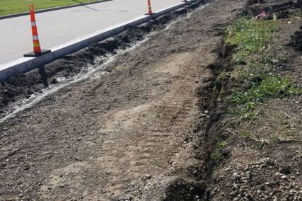 Retail concrete project