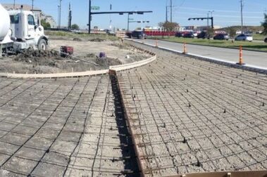 Retail concrete project