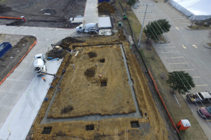 Retail concrete project