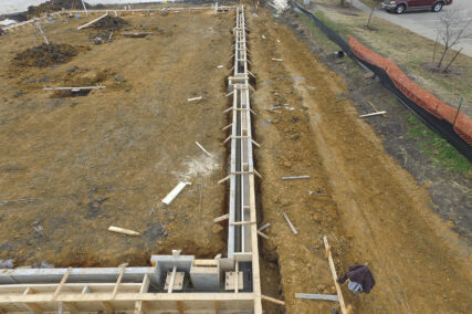 Retail concrete project