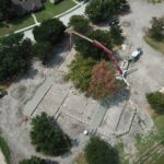 City park concrete project