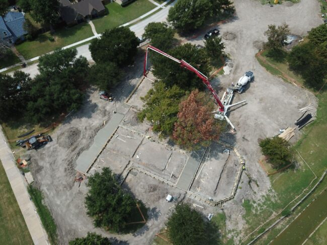 City park concrete project