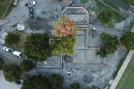 City park concrete project