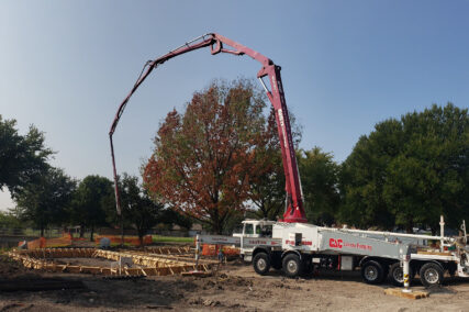 City park concrete project