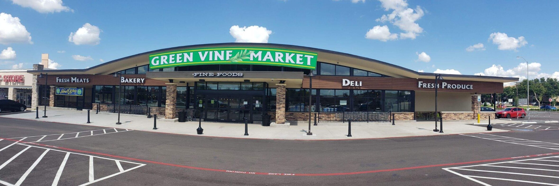 Grocery store retail concrete project