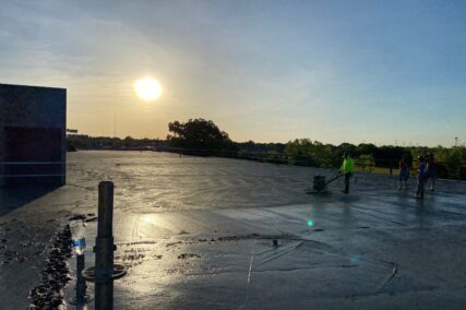 Storage concrete project