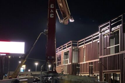 Storage concrete project