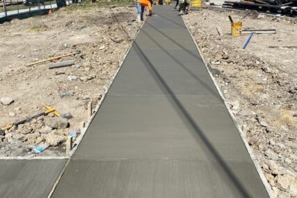 Storage concrete project