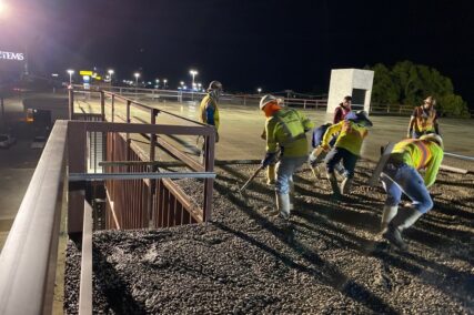 Storage concrete project