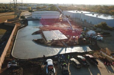 Retail concrete construction projec