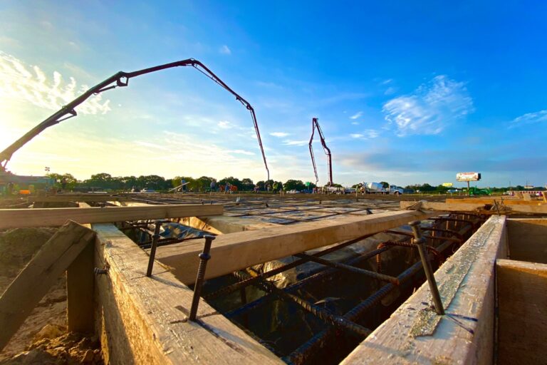 Storage concrete project