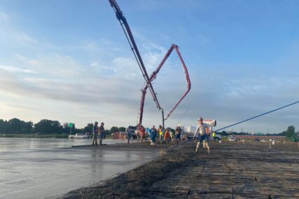 Storage concrete project