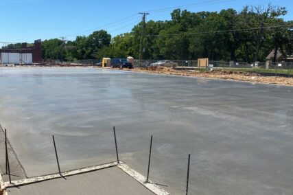 Storage concrete project