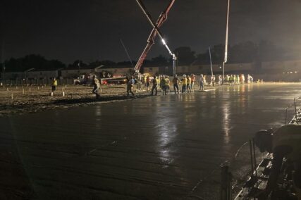 Storage concrete project