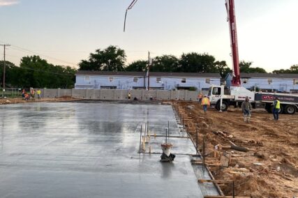 Storage concrete project