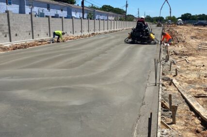 Storage concrete project