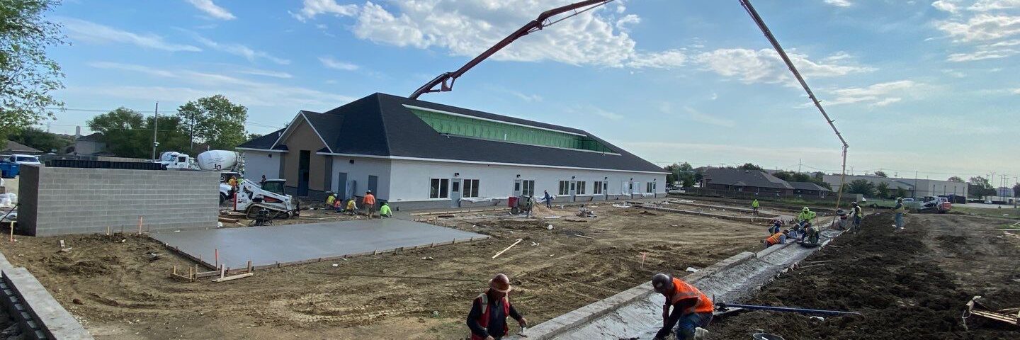 Elementary school concrete project