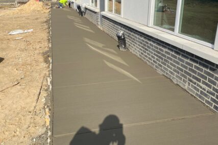 Elementary school concrete project