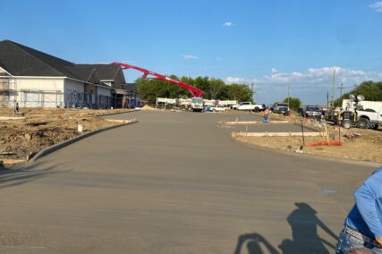 Elementary school concrete project