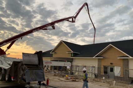 Elementary school concrete project