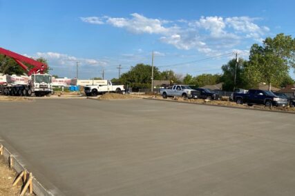 Elementary school concrete project