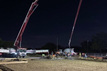 Elementary school concrete project