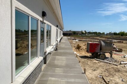 Elementary school concrete project