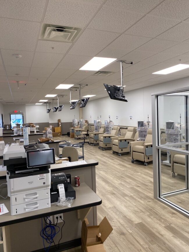 Medical office concrete project