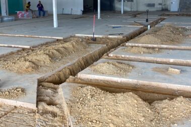 Medical office concrete project