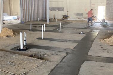 Medical office concrete project