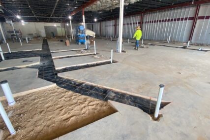 Medical office concrete project