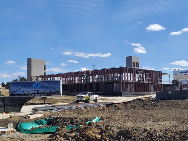 Storage concrete project