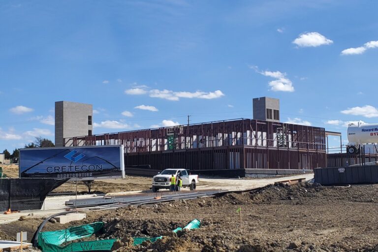 Storage concrete project