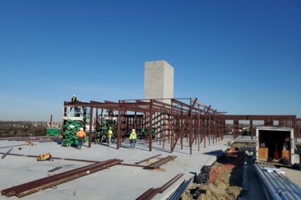 Storage concrete project