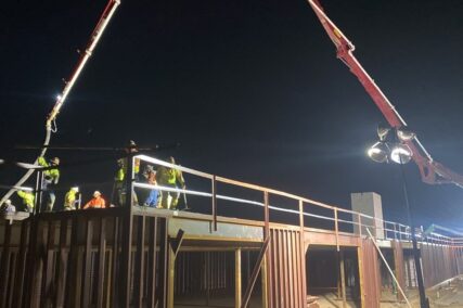 Storage concrete project